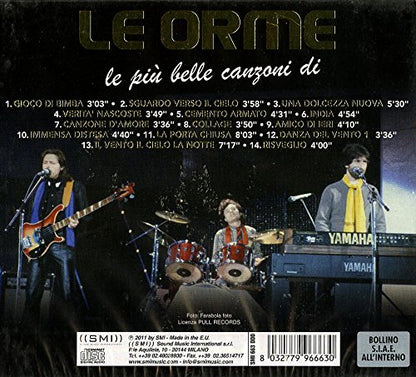 Le Piu' Belle Canzoni Di Le Orme