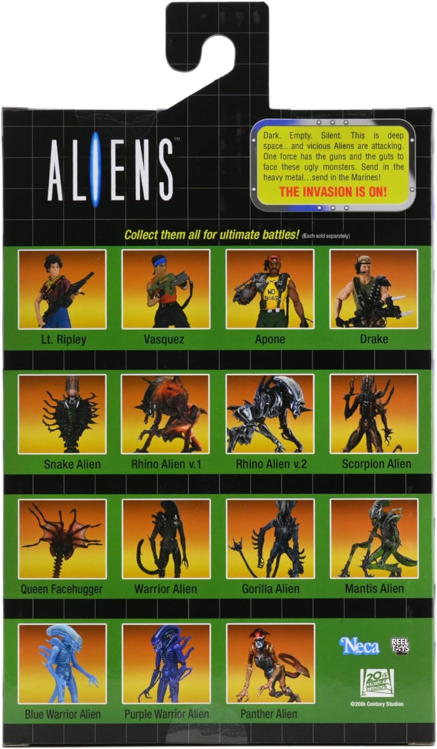 NECA - Aliens Kenner Tribute Ult Night Cougar Alien 7 Action Figure