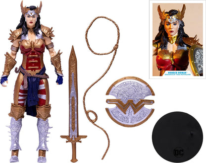 McFarlane Figura de Acción DC Multiverse Wonder Woman diseñada por Todd (Gold Label