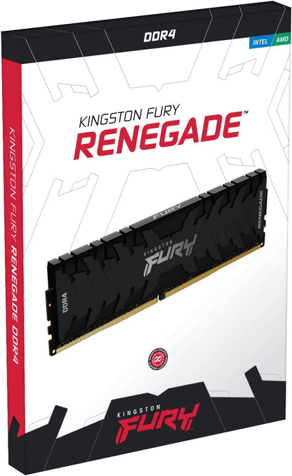 Kingston FURY Renegade 32 GB (2 x 16 GB) 3600 MHz DDR4 CL16 Desktop Memory Kit of 2 KF436C16RB1K2/32 Kit of 2 3600 MHz 32 GB