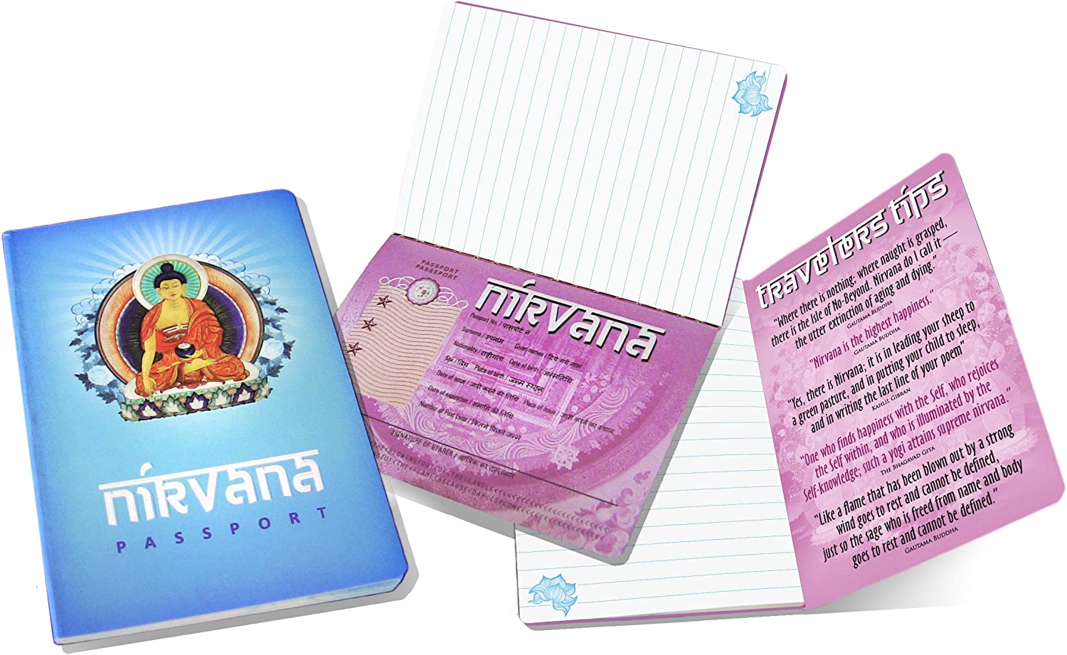 Passport to Nirvana Mini Notebook