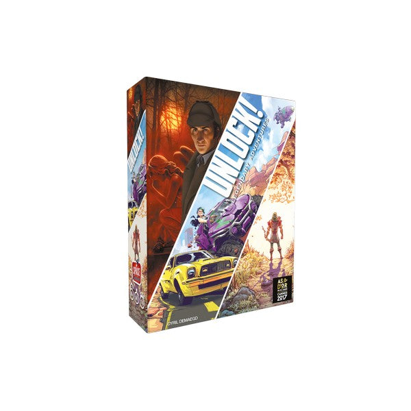 Space Cowboys | Unlock 9! Legendary Adventures | Card Game | Ages 10+ | 1-6 Players | 60 Minutes Playing Time Multicolor ASMSCUNLOCK09EN