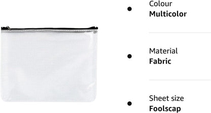 Tiger tuff bag foolscap A4+ size single bag - assorted colours