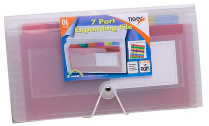 Tiger 301798 DL - Archivador expandible (7 partes