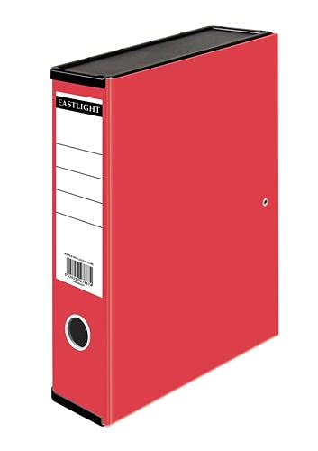 Eastlight Premier Box File - Color: Red