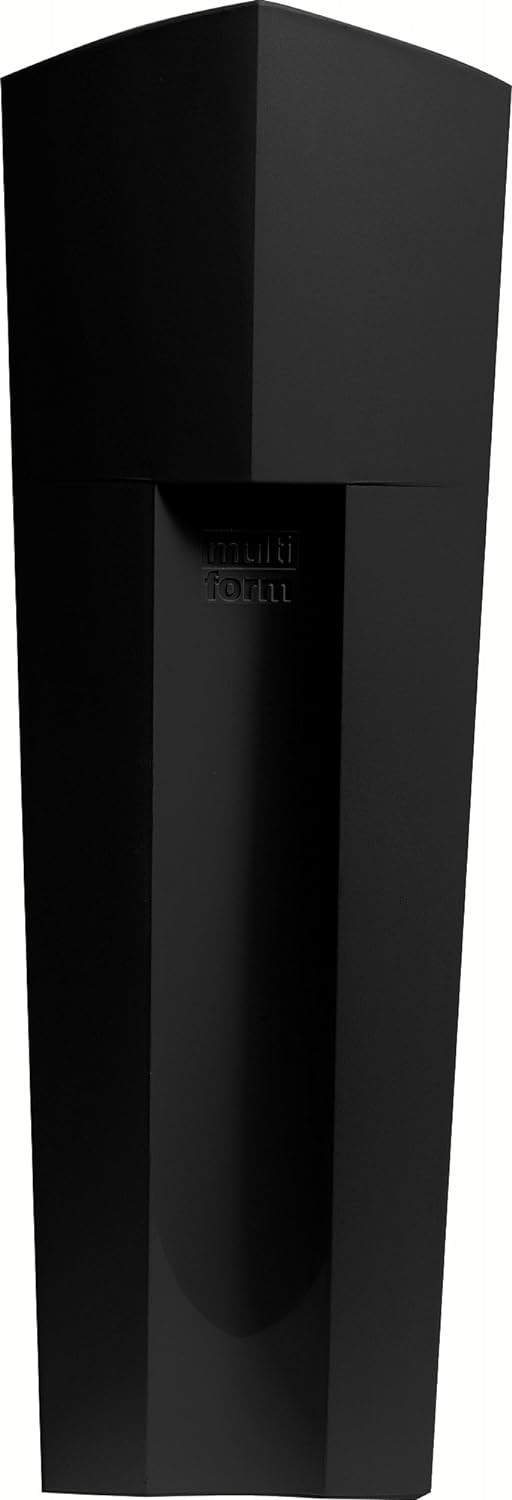 Exacompta - Ref 180014D - ECOBlack Recycled Magazine File - 292 x 110 x 320mm in Size, Suitable for A4+ Documents, Stable, Large Storage Capacity