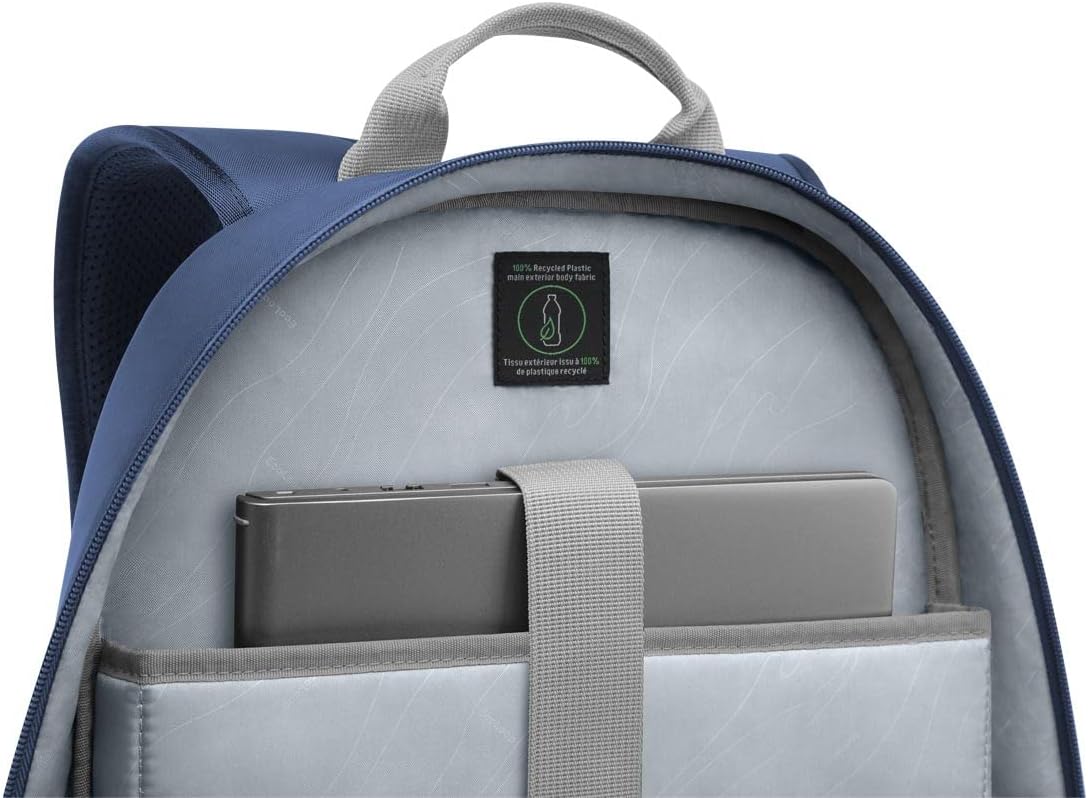 Dell CP4523B Eco loop Urban Backpack, Up to 15 Inches, Padded sleeve, Shoulder Straps, Blue