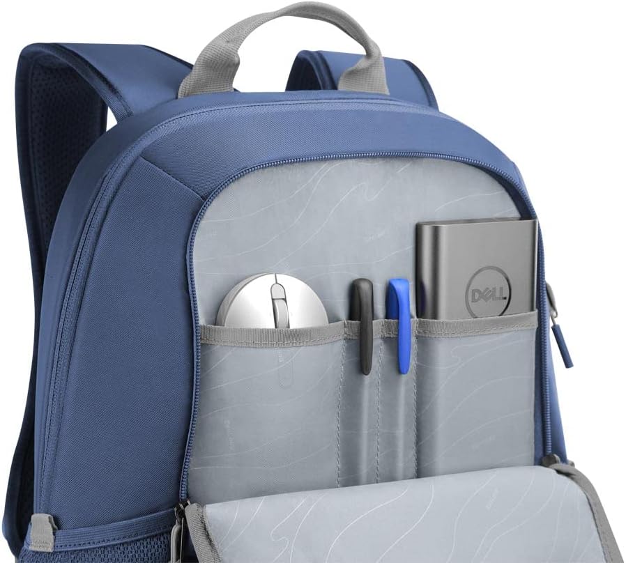 Dell CP4523B Eco loop Urban Backpack, Up to 15 Inches, Padded sleeve, Shoulder Straps, Blue