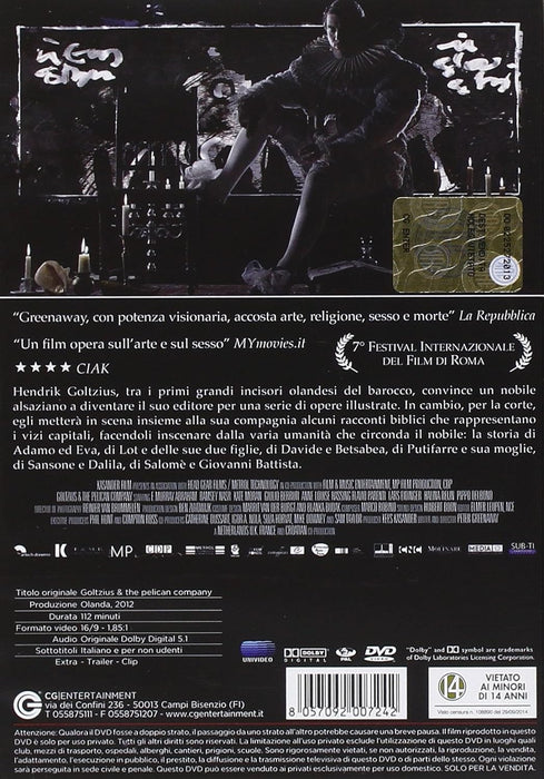 goltzius and the pelican company DVD Italian Import