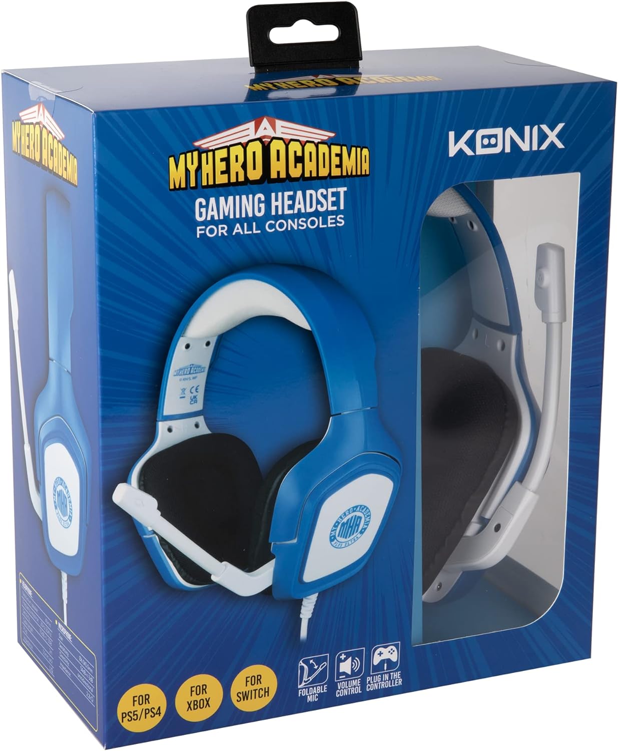 MHA GAMING HEADSET BLUE