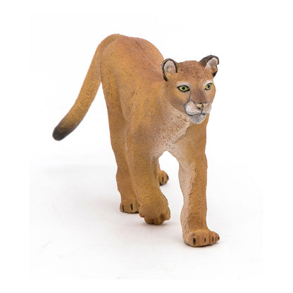 PAPO Wild Animal Kingdom Puma Toy Figure, Brown (50189)