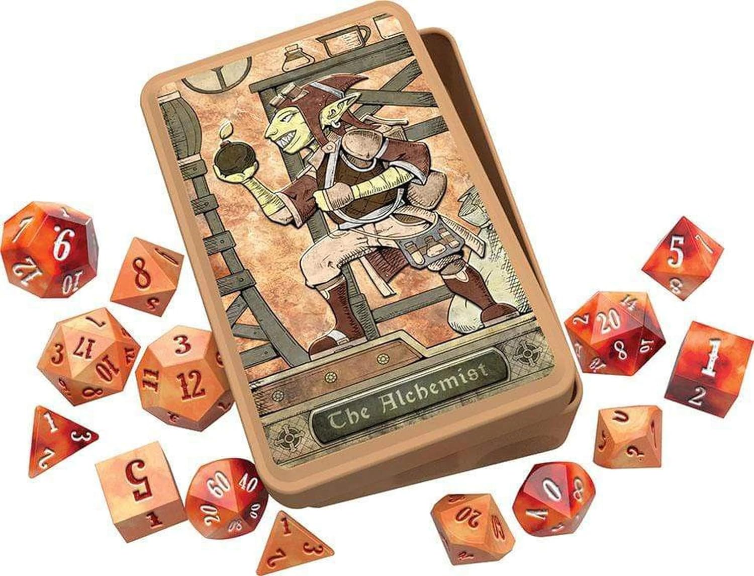 Bard RPG Dice Set