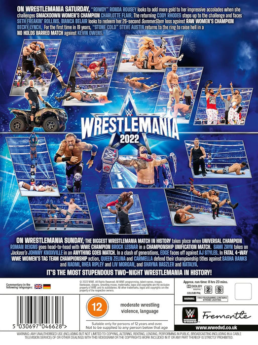 WWE: WrestleMania 38