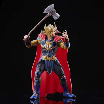 Marvel Legends Series Thor: Love and Thunder Thor Action Figure 6-inch Collectible Toy, 3 Accessories