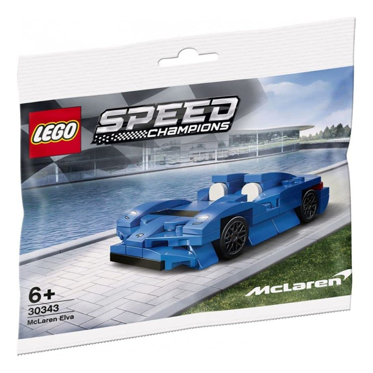 LEGO Racers McLaren Elva Car Polybag Set 30343 (Bagged