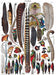 New York Puzzle Company FEATHERS - PLUMES