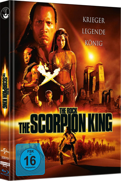 The Scorpion King - 4K Limited Mediabook (Cover C) imitiert auf 555 Stück, durchnummeriert (4K Ultra-HD + Blu-ray)