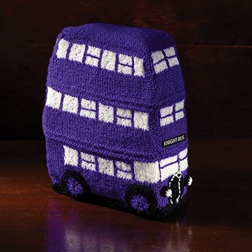 Wizarding World - Knight Bus Door Stop Knit - Harry Potter Wizarding World Knitting Kits by Eaglemoss Collections