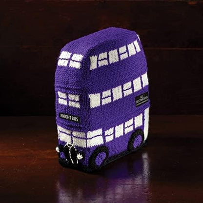 Wizarding World - Knight Bus Door Stop Knit - Harry Potter Wizarding World Knitting Kits by Eaglemoss Collections