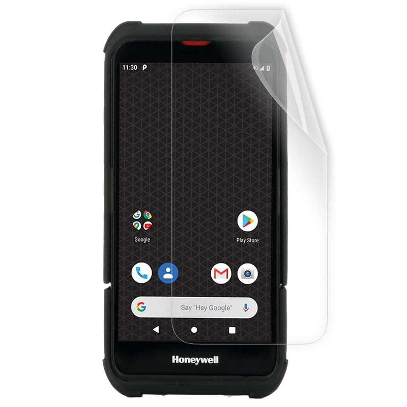 Mobilis Screen Protector for Honeywell EDA52 EDA56 EDA57, Unbreakable Screen Protector, Shockproof IK06 Rated, Easy Installation Bubble Free, Clear Finish