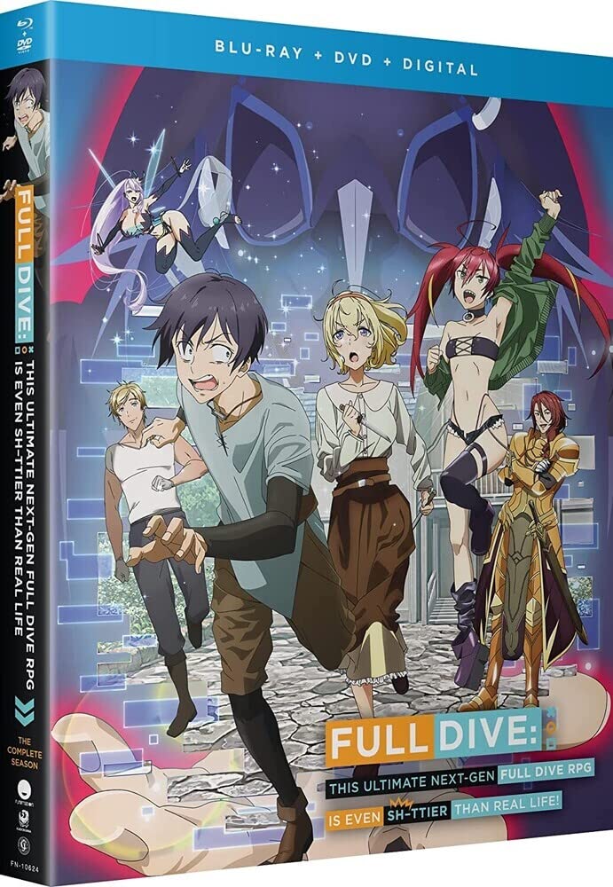 Full Dive: This Ultimate Next-Gen Full Dive RPG is Even Shittier than Real Life : The Complete Season (Blu-ray / DVD)