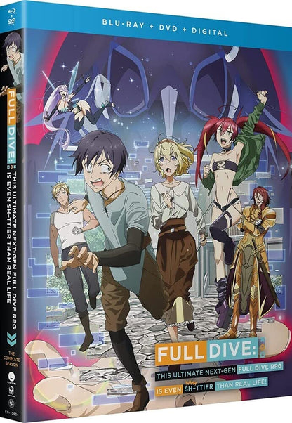 Full Dive: This Ultimate Next-Gen Full Dive RPG is Even Shittier than Real Life : The Complete Season (Blu-ray / DVD)
