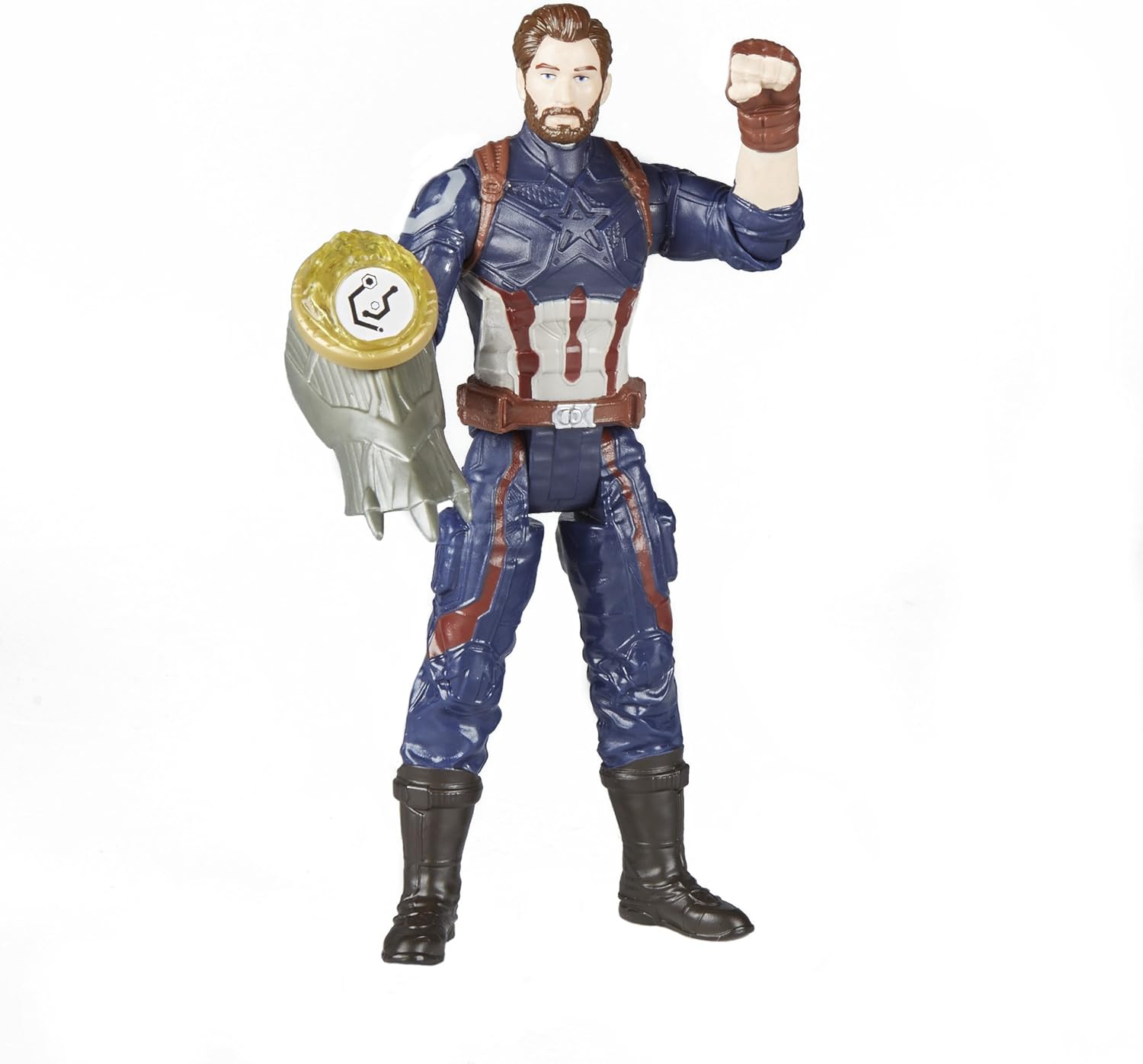 AVENGERS E1407EL2 Infinity War Captain America with Infinity Stone