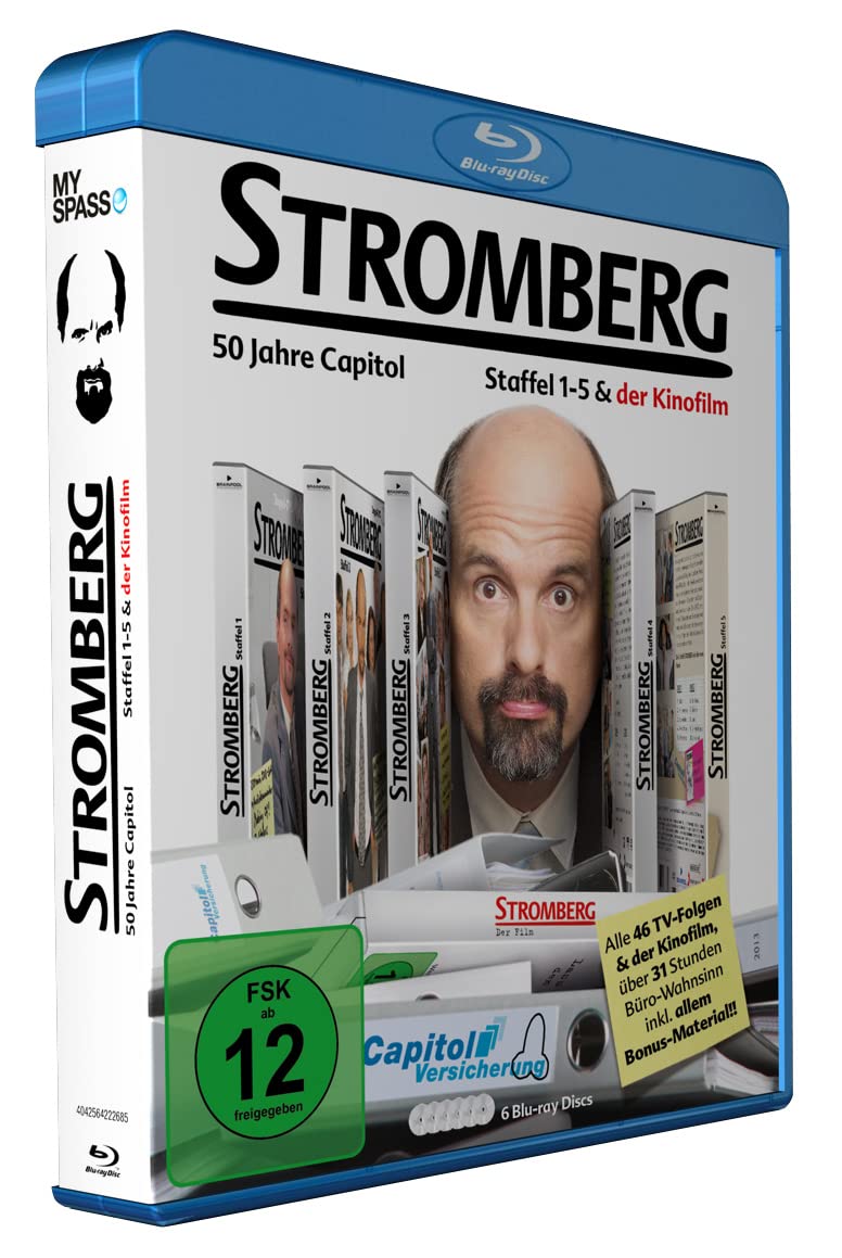Stromberg-Box - Staffel 1-5 + Film (50 Jahre Capitol) (SDonBlu-ray + Film in HD) (6 Blu-rays