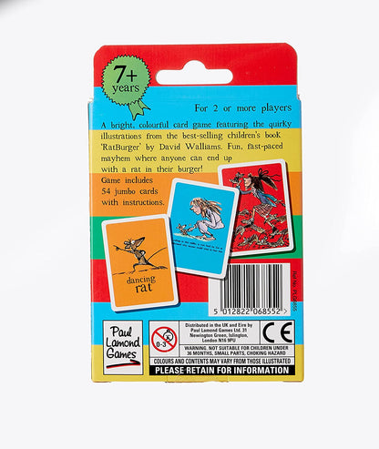 The World of David Walliams 6855 Flush Out The Rat Card Game