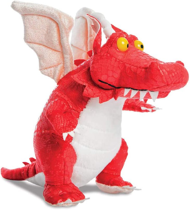 Room on The Broom Dragon Plush,Red/White