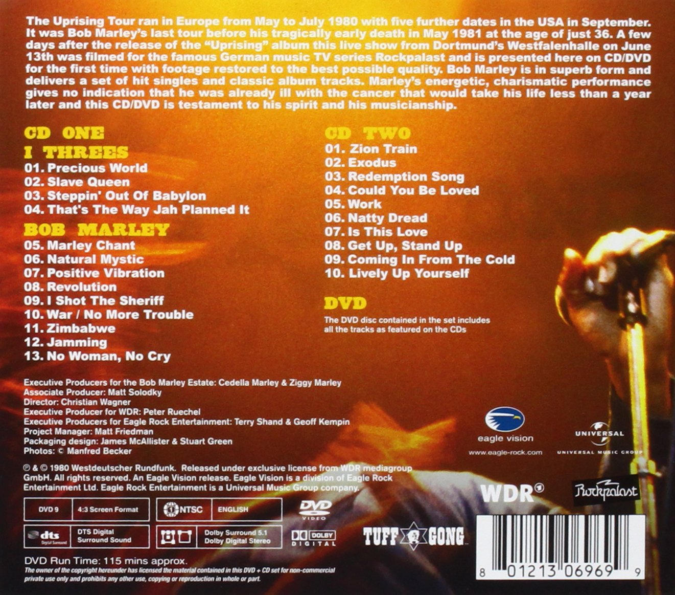 Uprising Live! [DVD + CD]