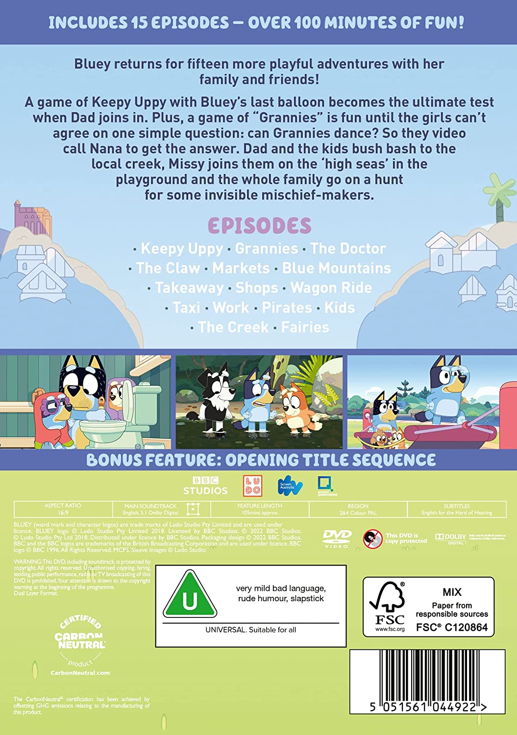 Bluey: Keepy Uppy & Other Stories