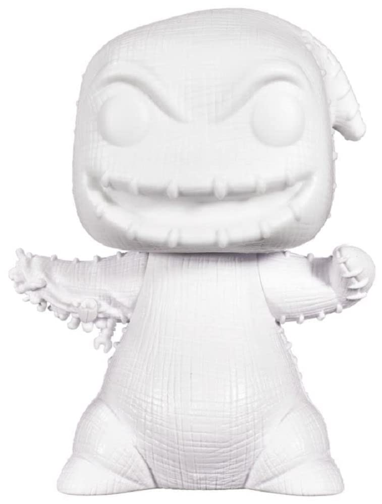 Funko 889698579605 POP File-NBX Oogie Boogie (DIY)(White) Action Figures, Multicoloured