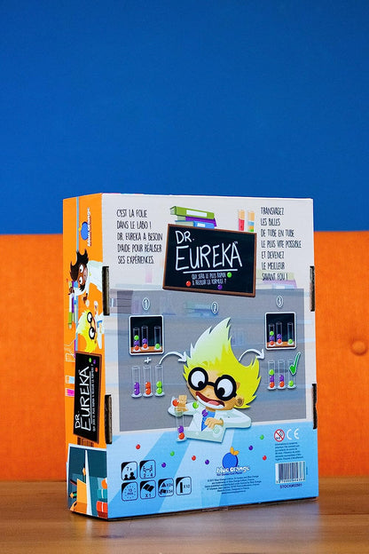 Blue Orange | Dr. Eureka | Children's Game | Ages 6+ | 2-4 Players | 15 Minutes Playing Time