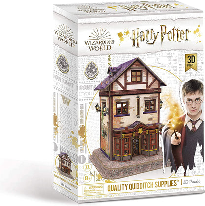 University Games 7625 Harry Potter Quality Quidditch Supplies 3D Puzzle