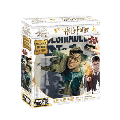 University Games U08567 Harry Potter Wanted Scratch Off Puzzle