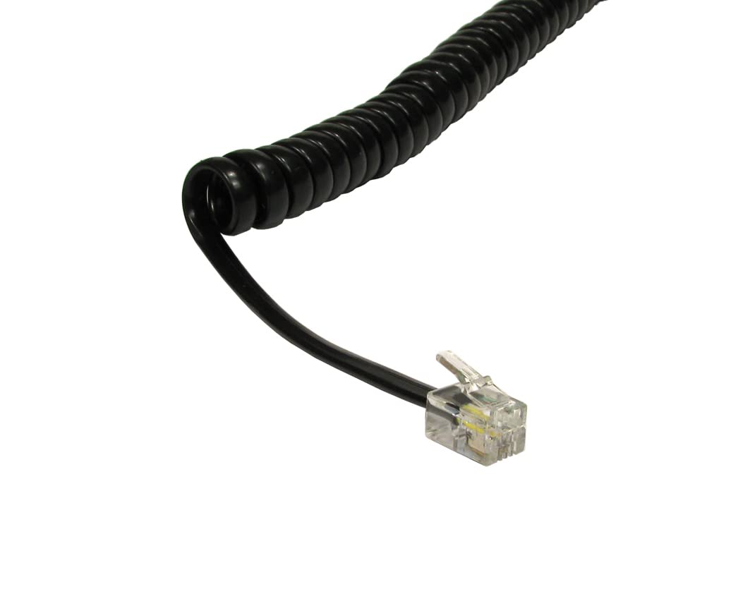 CABLES DIRECT - 3M UNCOIL-60CMCOIL HNDST CABRJ10 BLK