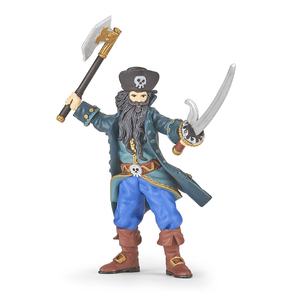 PAPO Pirates and Corsairs Blackbeard Toy Figure, Multi-colour (39477)