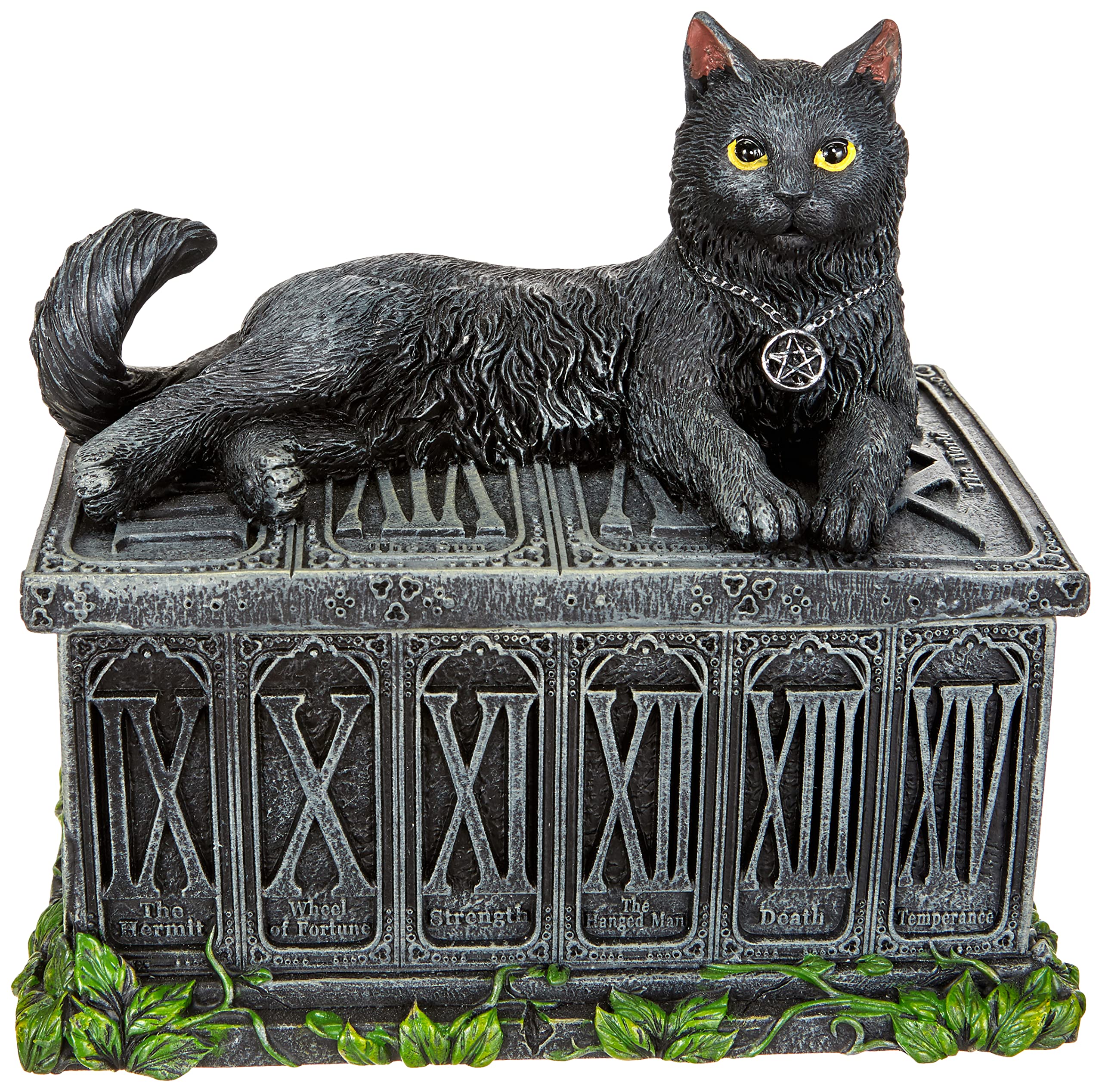 Fortune`S Watcher Cat Familiar Tarot Box