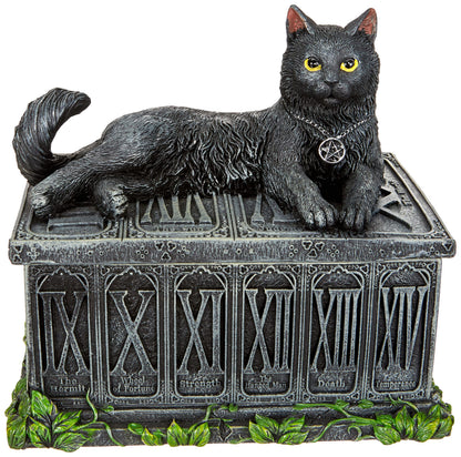 Fortune`S Watcher Cat Familiar Tarot Box
