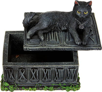 Fortune`S Watcher Cat Familiar Tarot Box
