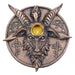 Baphomet`S Prayer Sabbatic Goat Incense Stick And Candle Holder