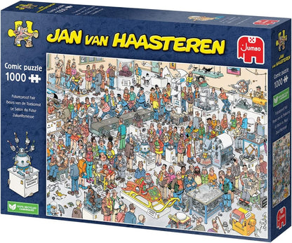 Jumbo, Jan van Haasteren – Futureproof Fair, Jigsaw Puzzles for Adults, 1000 Piece