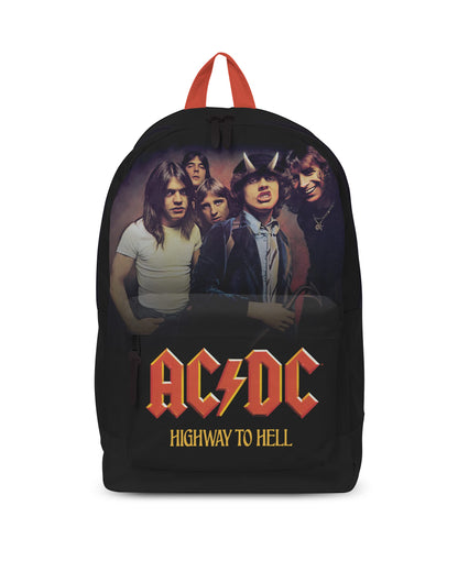 Rocksax Backpack AC/DC Highway to Hell Rucksack - 43cm x 30cm x 15cm – Officially Licensed Merchandise