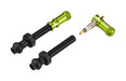 Granite Granite JUICY NIPPLE Valve cap & Removal Tool Inc. Valve Stem Green 60mm