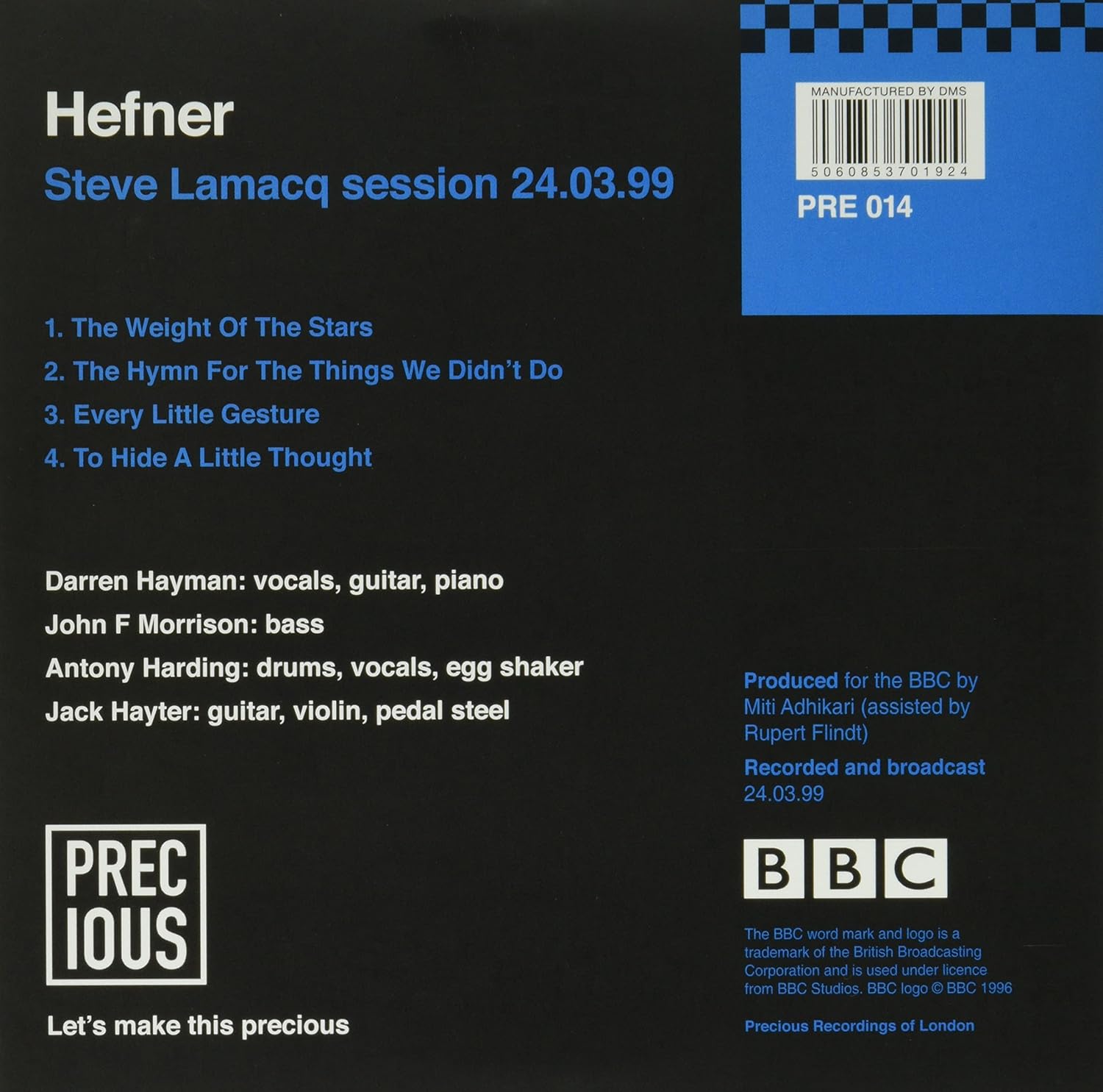 Steve Lamacq 24.03.99