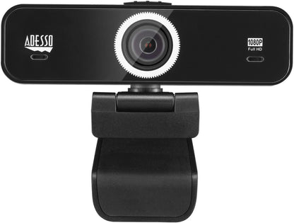 Adesso CyberTrack K1 Webcam 2.1 MP 1920 x 1080 Pixels USB 2.0 Black