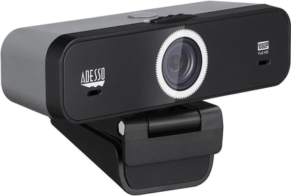 Adesso CyberTrack K1 Webcam 2.1 MP 1920 x 1080 Pixels USB 2.0 Black