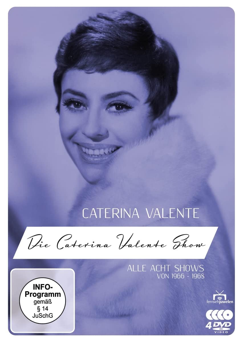 Die Caterina Valente Show - Alle acht ZDF-/AVRO-Shows von 1966-1968 (Fernsehjuwelen) (4 DVDs