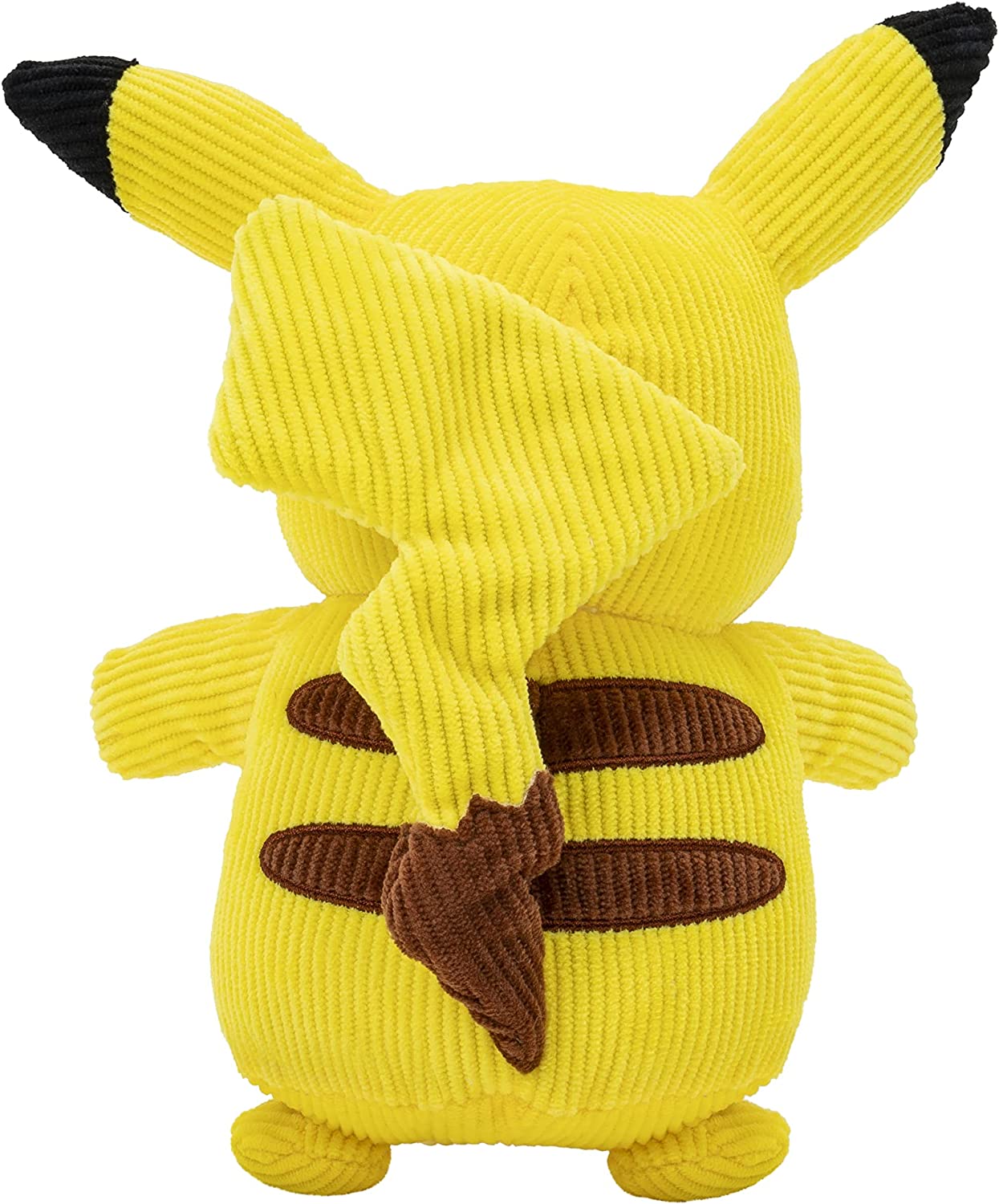 Pokèmon PKW2389 Select Corduroy Pikachu PLUSH-8-Inch-Unique Fabric-Authentic Details, Multicolor